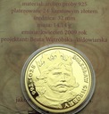 Kolekcja Królewska Bolesław Chrobry Ag 925 Au