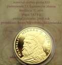 Kolekcja Królewska Władysław Herman Ag 925 Au