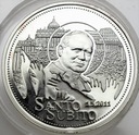 Jan Paweł II Karol Wojtyła Santo Subito SREBRO