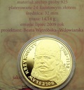 Kolekcja Królewska Bolesław Krzywousty Ag 925 Au