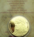 Kolekcja Królewska Mieszko I Ag 925 Au