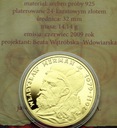 Kolekcja Królewska Władysław Herman Ag 925 Au