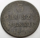 3 Grosze Polskie 1829 FH