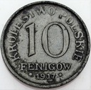 Królestwo Polskie 10 fenigów 1917