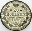 Rosja 20 kopiejek 1910