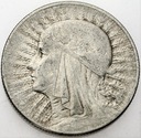 5 zł złotych 1933 Głowa kobiety Polonia SREBRO (1)