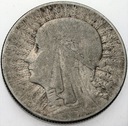 5 zł złotych 1933 Głowa kobiety Polonia SREBRO (2)