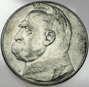10 zł złotych 1935 Józef Piłsudski SREBRO