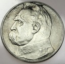 10 zł złotych 1937 Józef Piłsudski SREBRO