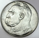 10 zł złotych 1939 Józef Piłsudski SREBRO