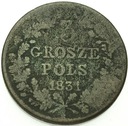 3 Grosze Polskie 1831