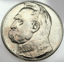 10 zł złotych 1937 Józef Piłsudski SREBRO