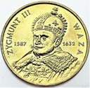 2 zł, złote 1998 Zygmunt III Waza