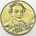 2 zł, złote 1999 Juliusz Słowacki