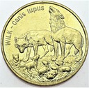 2 zł, złote 1999 Wilk Wilki