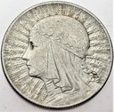 5 zł złotych 1932 Głowa kobiety, Polonia SREBRO