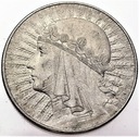 10 zł złotych 1932 Głowa kobiety, babka SREBRO