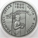 20 zł złotych 2004 Pamięci Ofiar Getta w Łodzi
