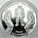 10 zł złotych 1998 Deklaracja Praw Człowieka
