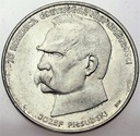 50000 zł złotych 1988 JÓZEF PIŁSUDSKI SREBRO