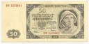 1948 50 zł Pięćdziesiąt Złotych, seria DW