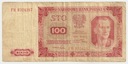 1948 100 zł Sto Złotych, seria FH