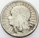 2 zł złote 1932 Głowa kobiety, Polonia SREBRO