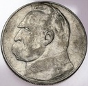 10 zł złotych 1937 Józef Piłsudski SREBRO