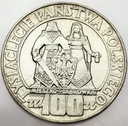 100 zł złotych 1966 Mieszko Dąbrówka Millenium