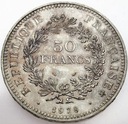 Francja 50 Franków 1978 SREBRO