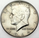 USA 1/2 Half dolara 1964 Kennedy SREBRO
