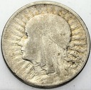 2 zł złote 1932 Głowa kobiety, Polonia SREBRO