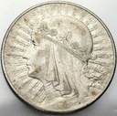 10 zł złotych 1932 Głowa kobiety, babka SREBRO