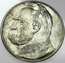 10 zł złotych 1936 Józef Piłsudski SREBRO