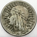 2 zł złote 1934 Głowa kobiety babka Polonia SREBRO