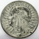 5 zł złotych 1932 Głowa kobiety, Polonia SREBRO