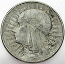 5 zł złotych 1934 Głowa kobiety, Polonia SREBRO
