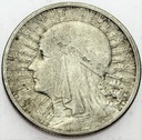 2 zł złote 1933 Głowa kobiety, Polonia SREBRO