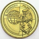 2 zł, złote 1999 Wstąpienie Polski do NATO