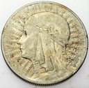 5 zł złotych 1932 Głowa kobiety, Polonia SREBRO