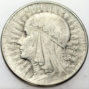 5 zł złotych 1934 Głowa kobiety, Polonia SREBRO