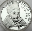 10 zł złotych 1997 Stefan Batory POPIERSIE