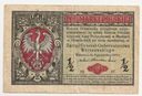 1917 1/2 mkp pół marki polskiej seria B Generał
