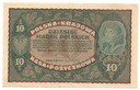 1919 10 Dziesięć Marek Polskich II Serja CY