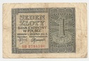 1941 1 zł Jeden Złoty, seria BB