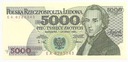 1988 5000 zł złotych Fryderyk Chopin seria EA