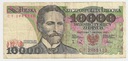 1988 10000 zł złotych Wyspiański, seria CT