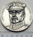 Medal 70mm Józef Haller z Ziemi Francuskiej