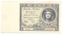1930 5 zł Pięć złotych Ser. BJ