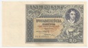 1931 20 zł dwadzieścia złotych, Seria DK